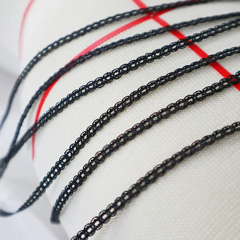 5 Yards Small Circular Ring Embroidery Lace Fabric Trim Clothing Wedding Home Party Decoration Handmade Sewing Crafts Supplies