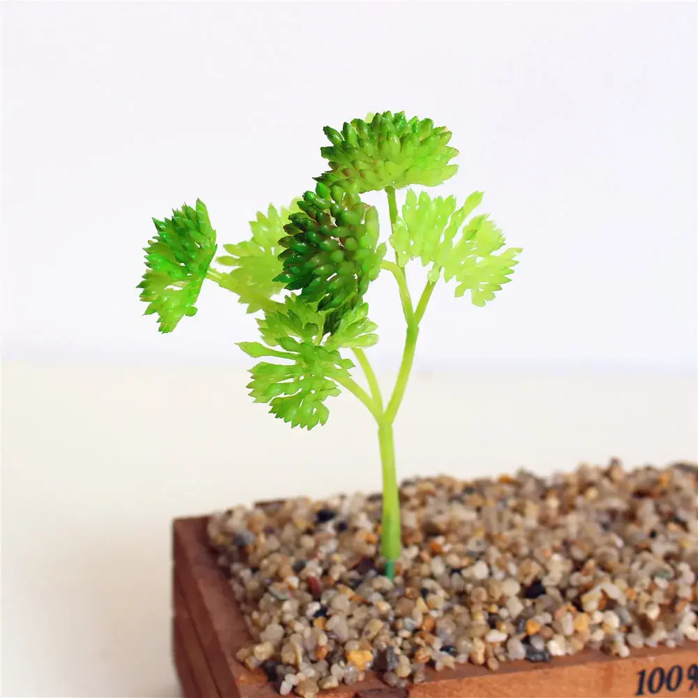 13cm Blue Purple Red Yellow Green Grass Artificial Succulent Plants Home Garden Wedding Party Decoration Supplies Fake Plants