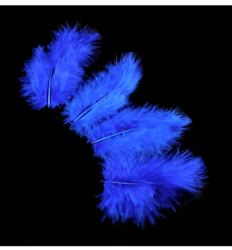 100pcs 7-10cm Turkey Feathers Christmas Wedding Birthday Party Balloon Decoration DIY Crafts Jewelry Accessories Colorful Plumes