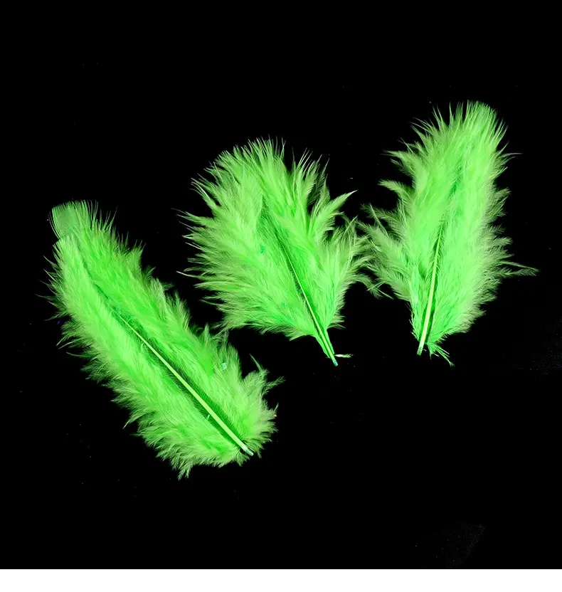 100pcs 7-10cm Turkey Feathers Christmas Wedding Birthday Party Balloon Decoration DIY Crafts Jewelry Accessories Colorful Plumes