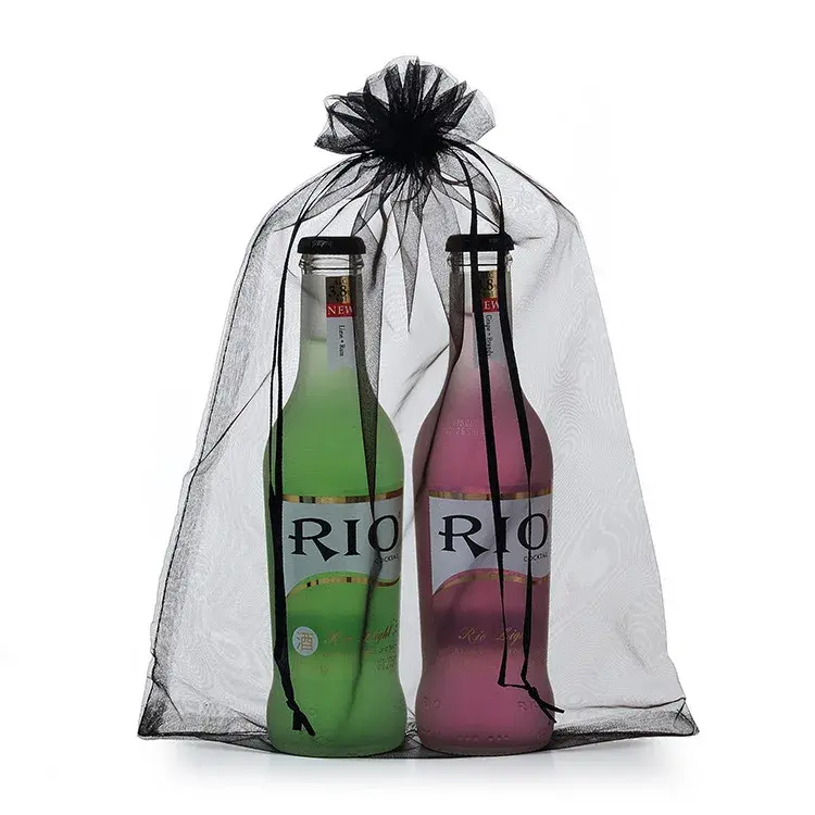10PCS 25x35cm Organza Gift Bags Jewelry Packaging Bags Christmas Wedding Birthday Party Candy Chocolate Pouches