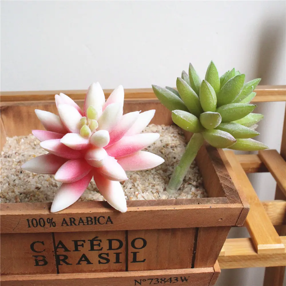 9x14cm Lotus Flower Artificial Green Tropical Plants Home Garden Decoration Flower Arrangement Accessories
