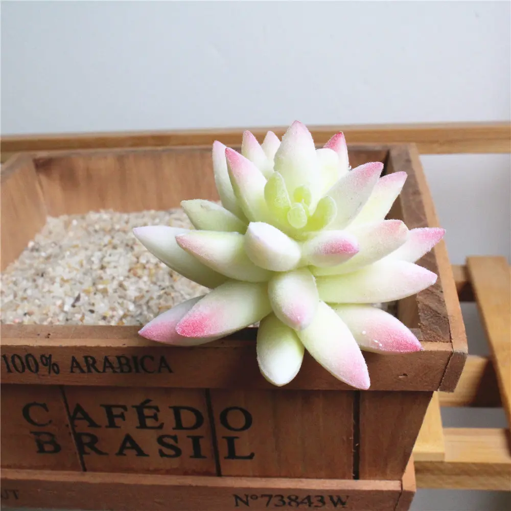 9x14cm Lotus Flower Artificial Green Tropical Plants Home Garden Decoration Flower Arrangement Accessories