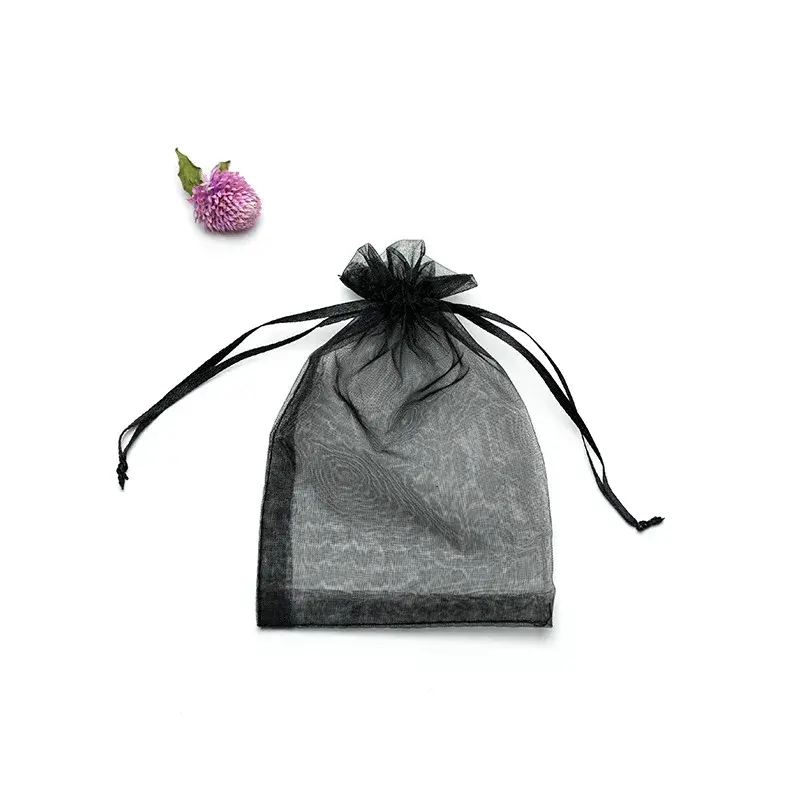 100PCS 5x7cm Small Chiffon Organza Bags Christmas Halloween Wedding Gift Packaging Bags Baby Shower Birthday Party Candy Bags