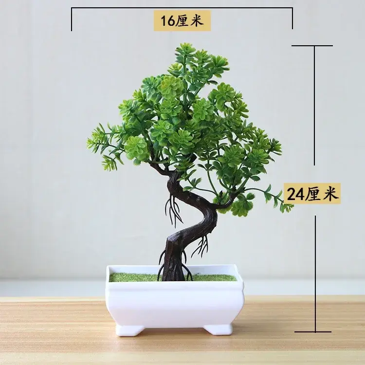 39Styles Green Artificial Grass Ball Flowers Tree Plants Bonsai Christmas Wedding Birthday Party Decoration Fake Plants Bonsai
