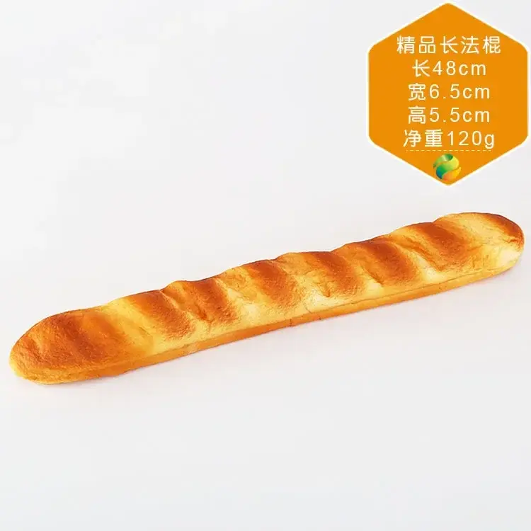 1PCS Artificial Bread Simulation Food Model Fake Stick Home Decoration Shop Window Display Photography Props Table Decor Funny