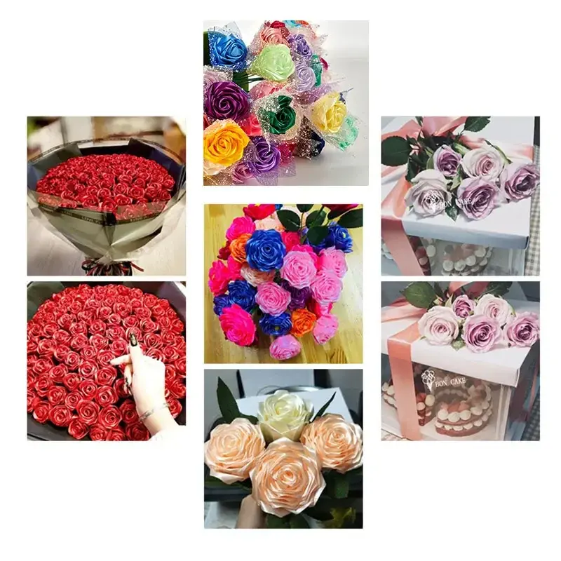 40mm Satin Ribbons 22meters Christmas Halloween Birthday Party Wedding Decoration Gift Flower Wrapping DIY Craft Tape