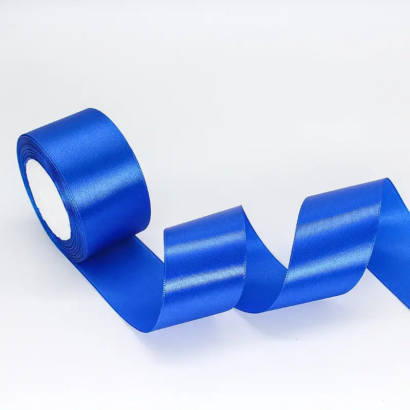 44Colors 50mm 25Yards/Roll Satin Ribbons for Wedding Christmas Party Decoration Handmade DIY Bow Craft Ribbons Card Gift