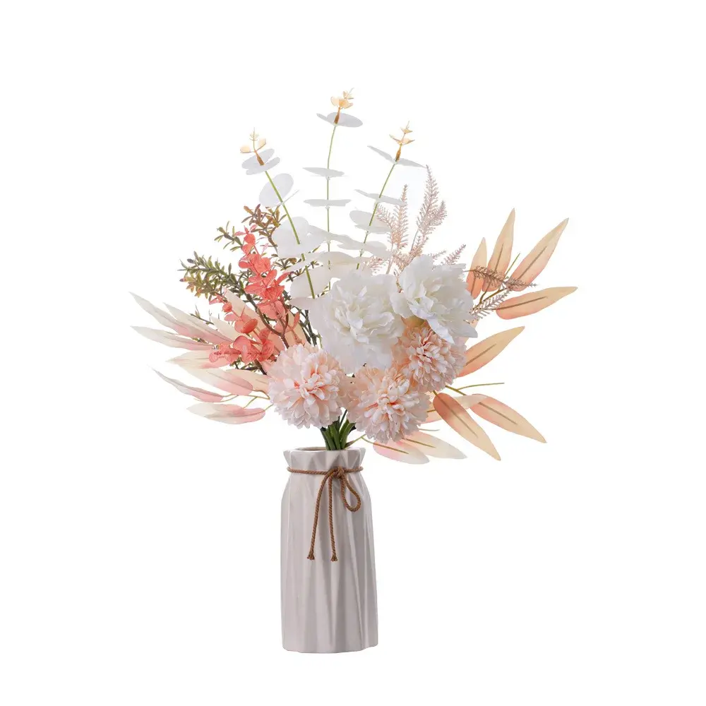 Artificial Flowers Bouquet Silk Dandelion Mixed Bouquet Home Table Decor Wedding Party Decoration Ornaments