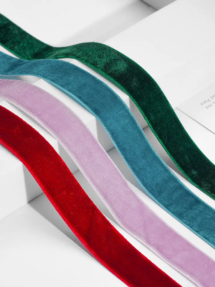 10 Yards 15mm Velvet Ribbon Wedding Party Decoration Handmade Ribbon Gift Wrapping Hair Bowknot DIY Christmas Ribbon