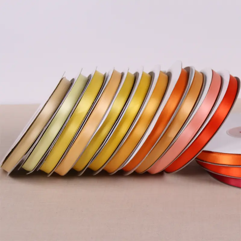 Wholesale 12mm 91Meters Polyester Satin Ribbon Gift Wrapping Wedding Decoration Sewing Crafts DIY Hair Bows Halloween Ribbon