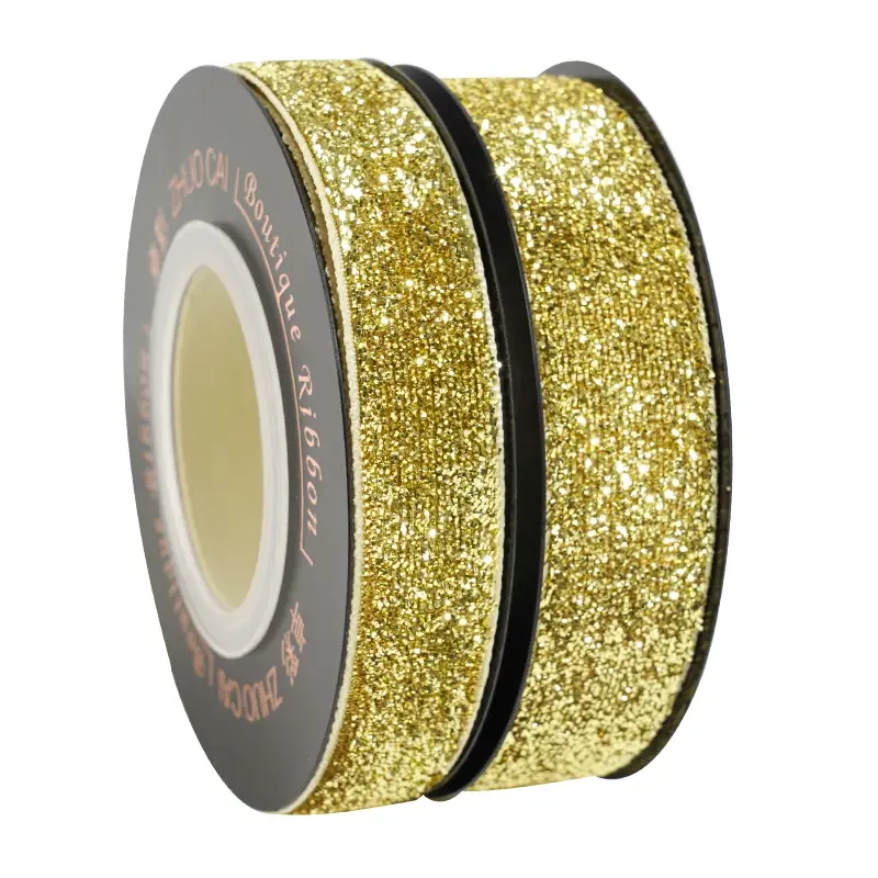0.6cm/1cm/1.5cm/2cm/2.5cm/4cm/5cm 5Yards/Roll Gold Velvet Ribbon Wedding Decoration Christmas Handmade Gift Wrapping Supplies