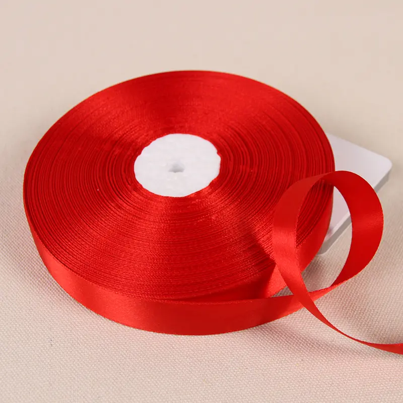Length 91meters/roll Satin Ribbons 2cm Wide Handmade Wedding Christmas DIY  Accessories