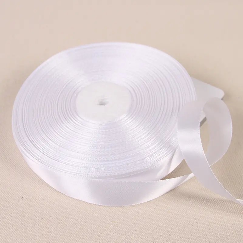 Length 91meters/roll Satin Ribbons 2cm Wide Handmade Wedding Christmas DIY  Accessories