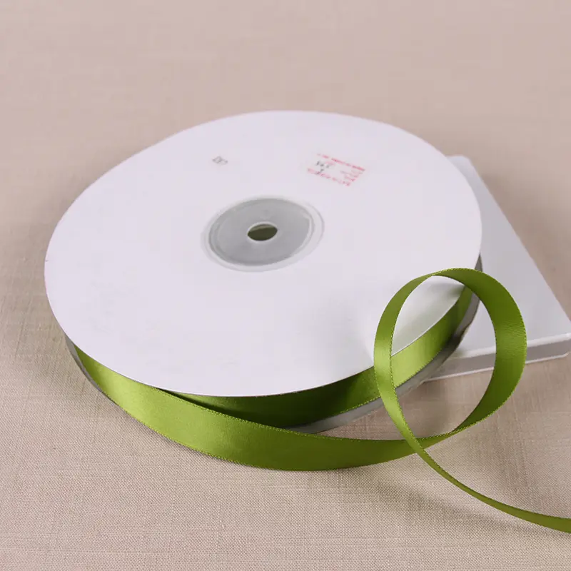 20mm 91Meters Polyester Satin Ribbon White Pink Beige Green Candy Color Flower Packaging Cake Box Handmade DIY Kawaii Ribbon