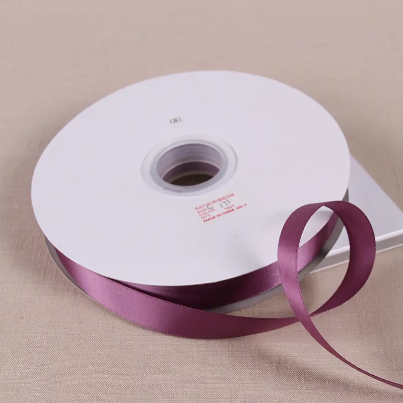 20mm 91Meters Polyester Satin Ribbon White Pink Beige Green Candy Color Flower Packaging Cake Box Handmade DIY Kawaii Ribbon