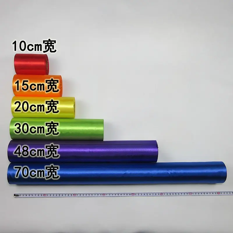 40cm 20meters/Roll Satin Ribbons Gift Wrapping Wedding Bows Decoration Hair Sewing Supplies DIY Crafts Accessories