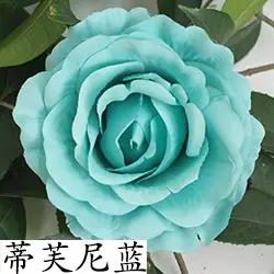 50pcs/Lots 12cm Large Artificial Roses Flower Heads DIY Wedding Wall Arch Flowers Valentine's Day Party Decoration Fake Flowers
