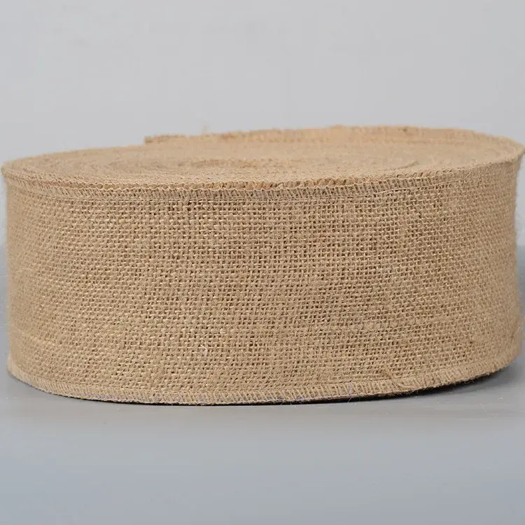 50Meters Jute Burlap Hessian Ribbons for Rustic Vintage Wedding Decoration DIY Crafts Fabric 3-4-5-6-8-10-15-30cm Jute Ribbons