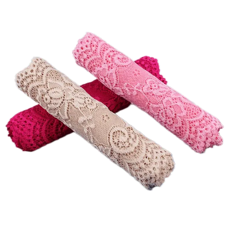 15cm 1meter Elastic Stretchy Flower Lace Ribbon Fabric Trim DIY Sewing Handmade Craft Materials