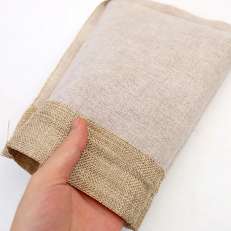 Vintage Retro Drawstring Jute Burlap Gift Bags Christmas Halloween Wedding Birthday Party Gift Packaging Hessian Hemp Pouches