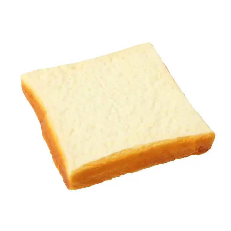 Fake Toast Slice Artificial Toast Faux Bread Simulation Cake Food Model Bakery Window Display Photography Props Table Decor