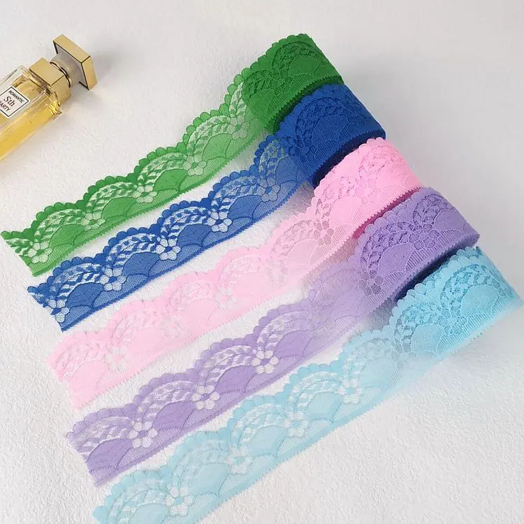 10 Meters High Quality Beautiful White Lace Ribbon Tape 40MM Lace Trim DIY Embroidered for Sewing Decoration African Lace Fabric