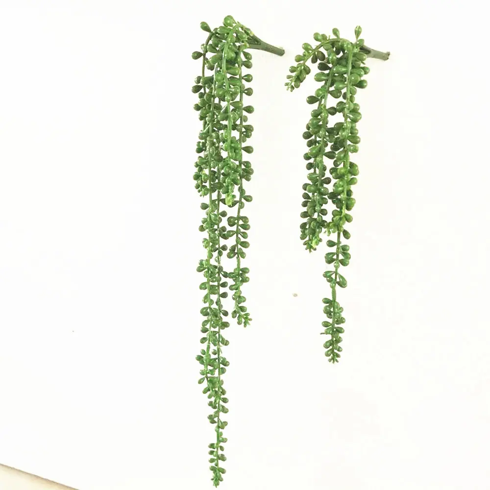 37-48cm Hanging Green Artificial Plants Home Garden Decoration Flower Arrangement Fake Plants Decktop Large Bonsai Succulents