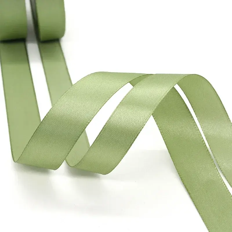 Grass Green Halloween Satin Ribbons 22meters for Wedding Christmas Home Decorate Handmade Gift Wrapping Supplies Craft Supplies