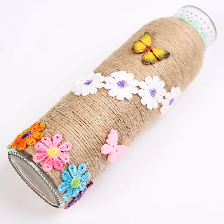 30M Natural Jute Burlap Braided String Cords DIY Scrapbooking Crafts Decor Rope Christmas Wedding Party Gift Wrapping Thread