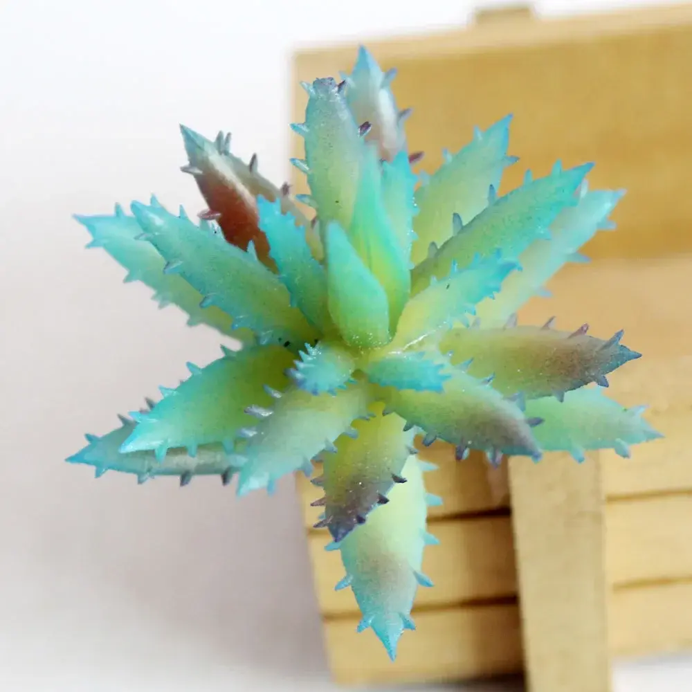 Blue Bonsai Artificial Plants Succulents Lotus Flower Christmas Halloween Wedding Party Supplies Fake Plants Garden Decoration