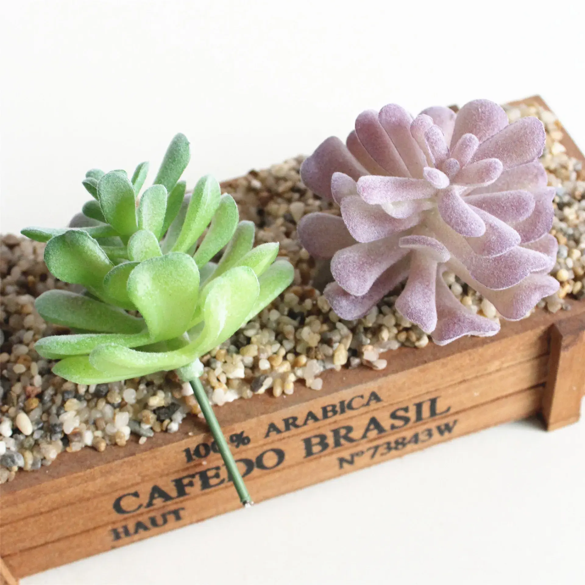 7x8.5cm Lotus Flower Artificial Succulent Plants Floral Arrangement Accessories Fake Plants Home Garden Wedding Party Decoration