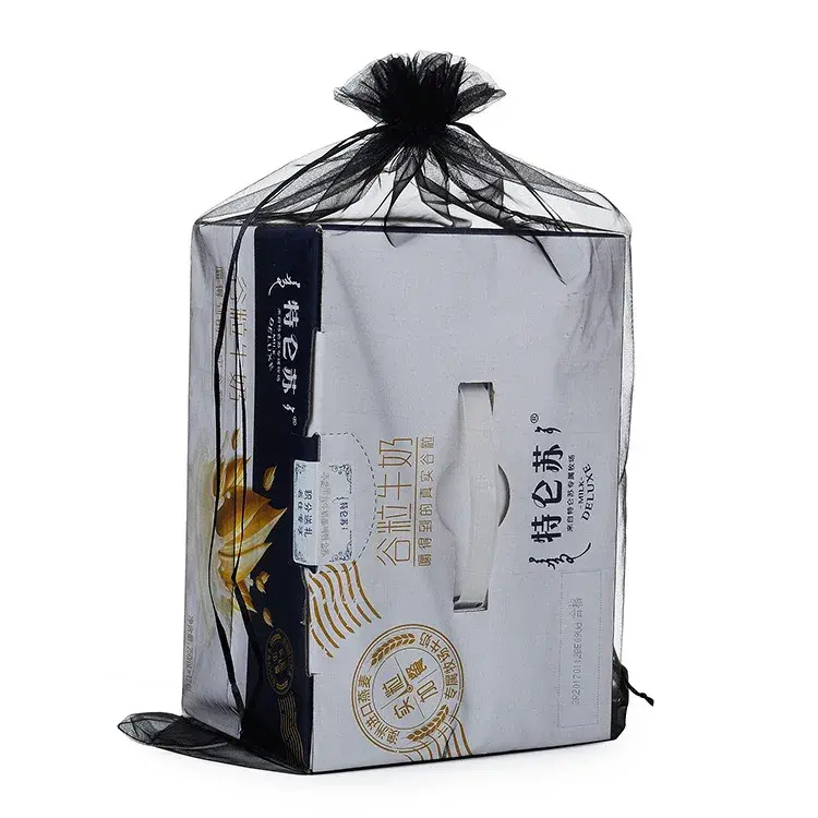 10PCS 35x50cm Large Organza Bags Festive & Party Supplies Christmas Wedding Birthday Party Gift Box Packaging Bags