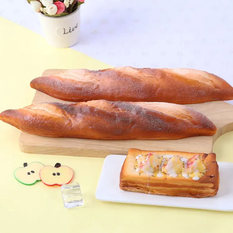 Artificial Bread Simulation Food Model Fake Doughnut Home Decor Cake Shop Bakery Window Display Photography Props Table Decor