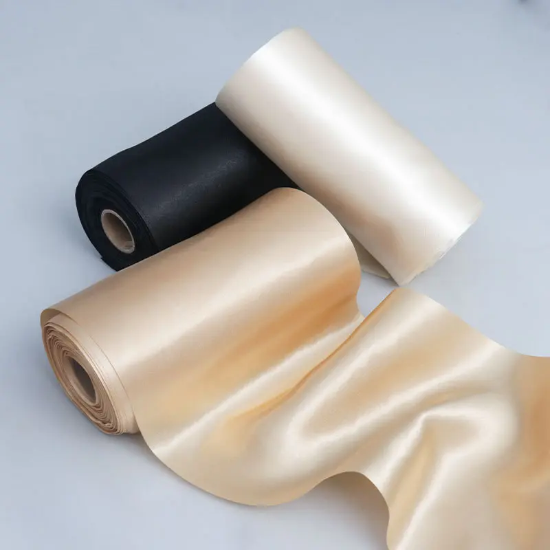 Satin Ribbon Wide 15cm 20Meters/Roll Wedding Festival Birthday Party Gift Wrapping Christmas Supplies DIY Crafts Ribbon