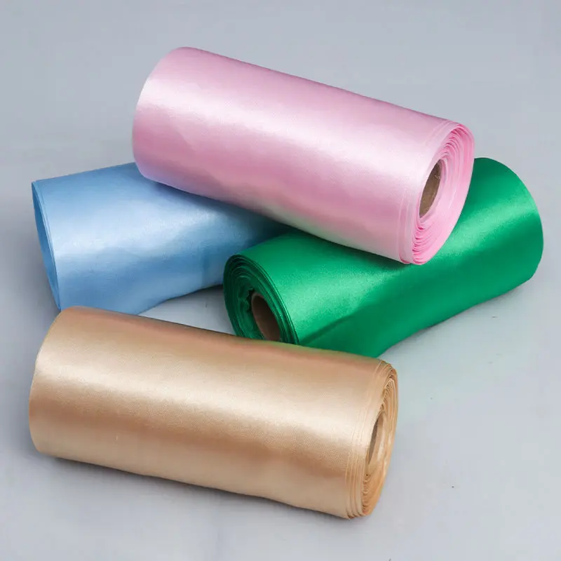 Satin Ribbon Wide 15cm 20Meters/Roll Wedding Festival Birthday Party Gift Wrapping Christmas Supplies DIY Crafts Ribbon