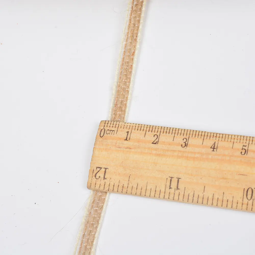 20M Natural Jute Burlap Ribbon Rustic Vintage Wedding Decor 5mm Width Hessian Lace Tape Christmas Birthday Party Supplies DIY