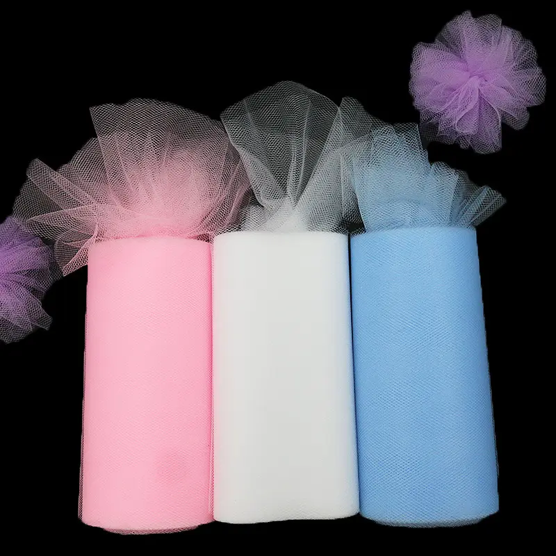 (25yards) 15cm Wedding Party Decoration Mesh Lace Backdrops New Design Elegant Tulle Blend Arch Centerpiece Decorations Trending