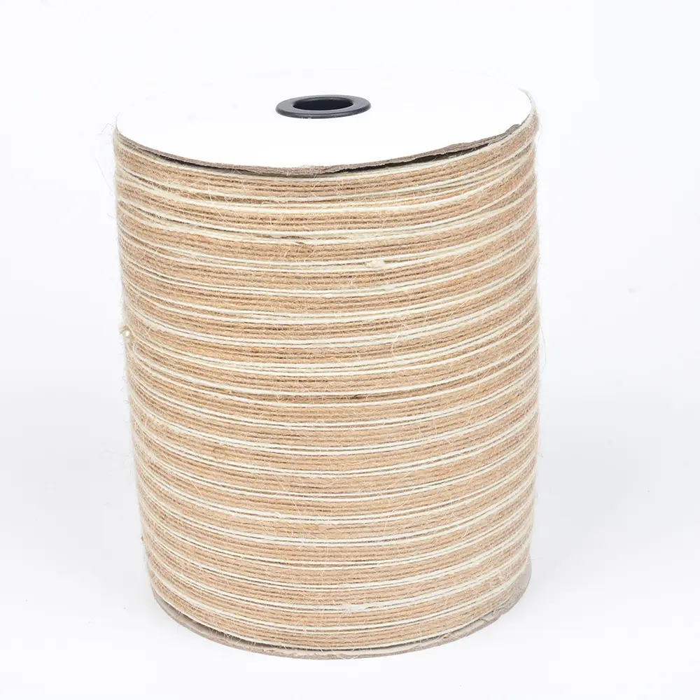 400M Natural Jute Burlap Ribbon Rustic Vintage Wedding Decor 5mm Width Hessian Lace Tape Christmas Birthday Party Supplies DIY