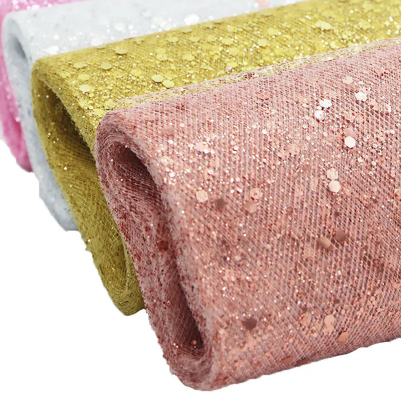 (10 Yards/roll) 15cm Wide Mesh Lace Powder Party Christmas Decoration Bouquet Packaging Festival Celebration Ribbon Home DIY
