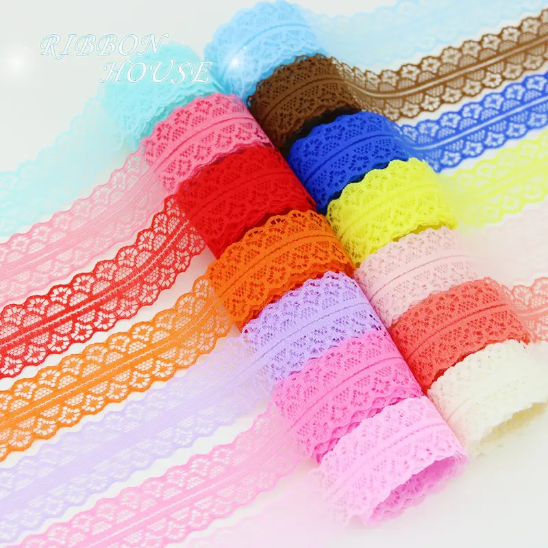 (10 yards/roll) 30mm Lace fabric Webbing Decoration Lovely gift packing Material