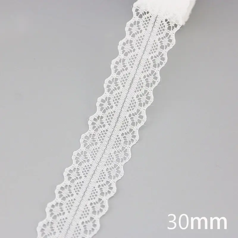 (10 yards/roll) 30mm Lace fabric Webbing Decoration Lovely gift packing Material