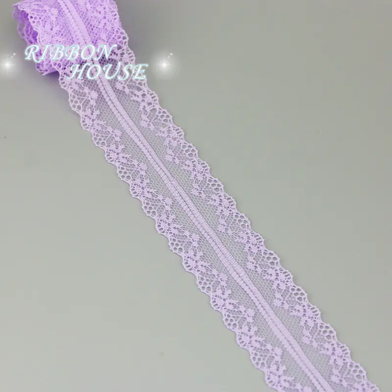 (10 yards/roll) 40mm  White Lace fabric Webbing DIY hair accessories, Clothing decoration   floral gift wrapping materials