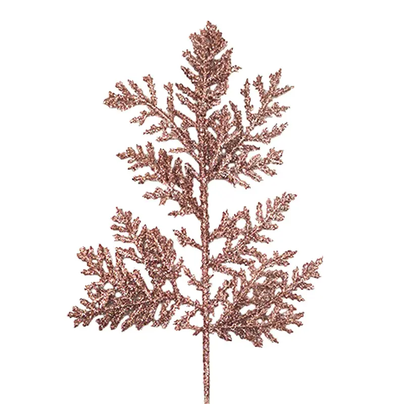 30CM 10pcs Pine Branches Artificial Fake Plant Artificial Flower Branch Christmas Party Decoration DIY Accessories Bouquet