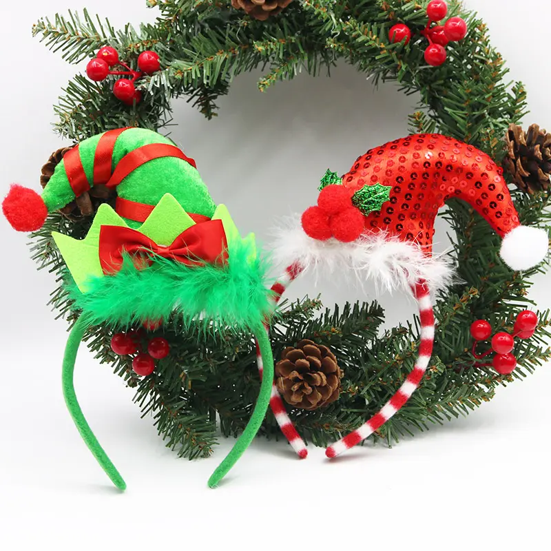 (1 Piece/bag) 23 * 16cm Clown Headband Decoration Christmas Decoration 3D Headband Holiday Photography Props Accessories DIY