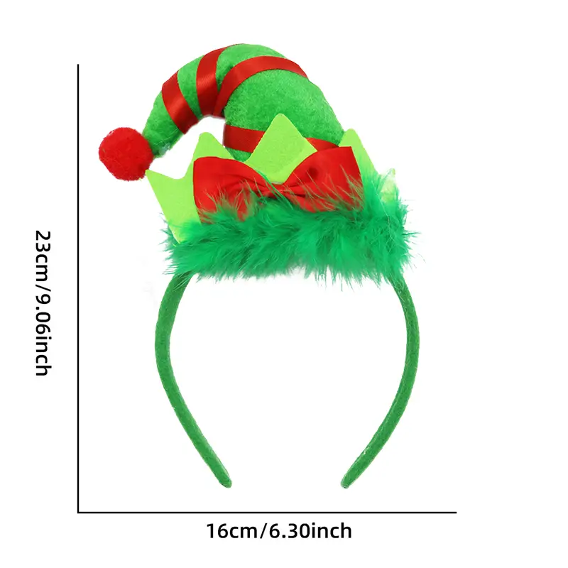 (1 Piece/bag) 23 * 16cm Clown Headband Decoration Christmas Decoration 3D Headband Holiday Photography Props Accessories DIY