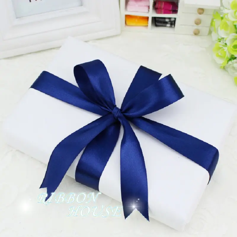 (25 Yards/roll) 1 inch 25mm Single Face Satin Ribbon Gift Christmas Hair Accessories Decorative Packaging Celebration