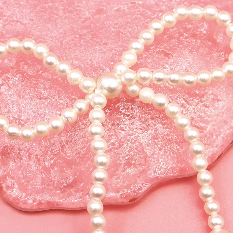 (2 pieces/pack) 11.5 * 11cm Elegant Pearl Butterfly Wedding Ceremony Party Ball Home Decoration Clothing Accessories Cute French