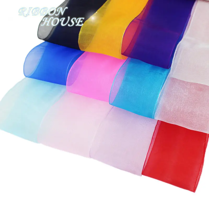 (50yards/roll)2" (50mm) Organza Ribbon gift wrapping  Christmas ribbonsDIY   Hair accessories and   Garments  Jewelry Access