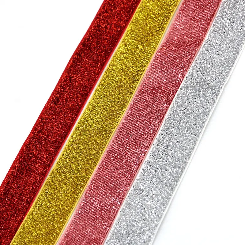 (10 Meters/roll) 25mm Powder Coated Velvet Ribbon Wholesale Gift Packaging Decoration Christmas Lace Ribbons Holiday Party DIY